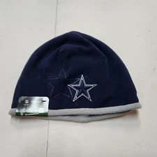 Dallas Cowboys NFL 2015 Tech Knit Hat No Cuff No Pom, Dual stars
