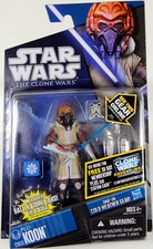 Star Wars  Clone Wars - 3 3 4  PLO KOON Action Figure   53    Hasbro