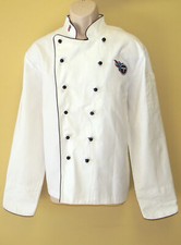 NFL TENNESSEE TITANS Premium Chef Coat 100 Cotton L Size Football Chief Coat