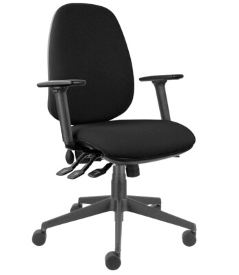 KO4 Bequemer Home Office Stuhl Ergonomisch Verstellbare Unterstützung LIEFERUNG BESCHÄDIGT