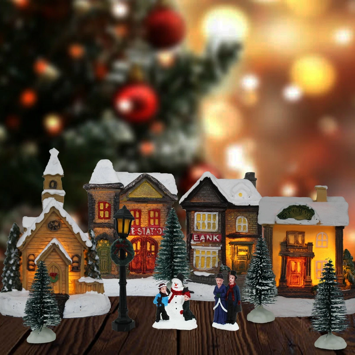 Add LED Lights To Your Christmas Village Buildings, 50 OFF