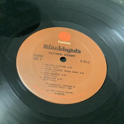 The Blackbyrds Flying Start Fantasy F-9472 | eBay