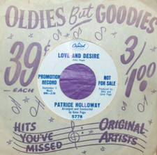 "Patrice Holloway","Love & Desire / Ecstacy","Capitol","W.L.Promo,} )));0
