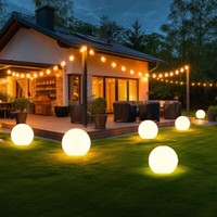 Solarlampe Steckleuchte AußEn Terrassenleuchte Erdspieß Deko Kugel Led 6Er Set