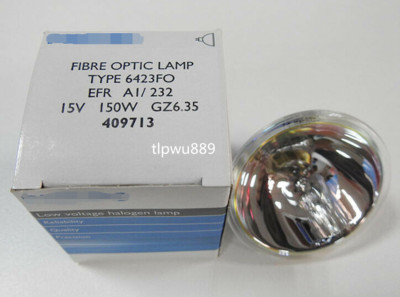 Fiber Optic Lamp Type 6423FO A1/232 15V150W GZ6.35 Endoscope Light Bulb cl