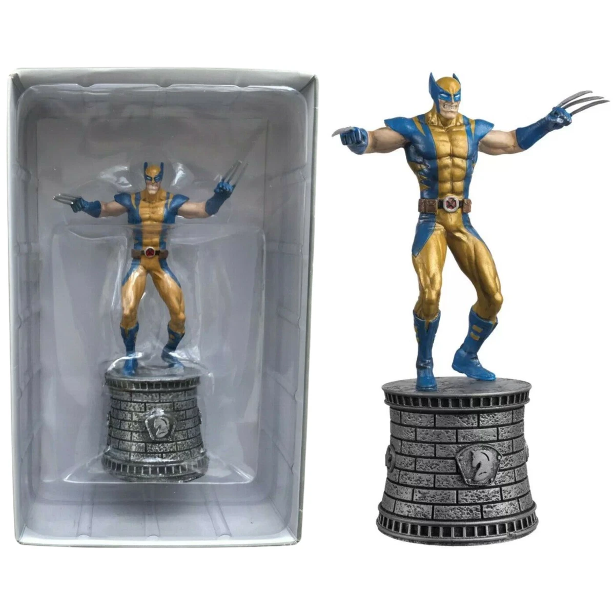 LOT De 9 ANCIENNES FIGURINES MARVEL EAGLEMOSS PUBLICATIONS Ltd Collection 119627
