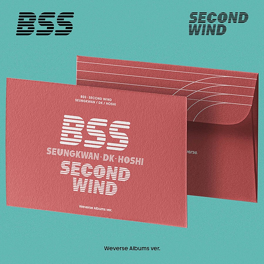 SEVENTEEN BSS SECOND WIND 1st Single Album WEVERSE Ver/QR Card+2