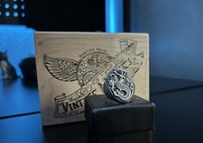 Vintage Sterling Silver quartz ring