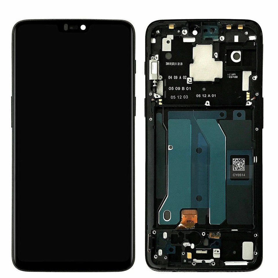 LCD Display Touch Screen Digitizer Replacement Frame For OnePlus 3 3T 5 5T 6 6T - Image 3 of 4