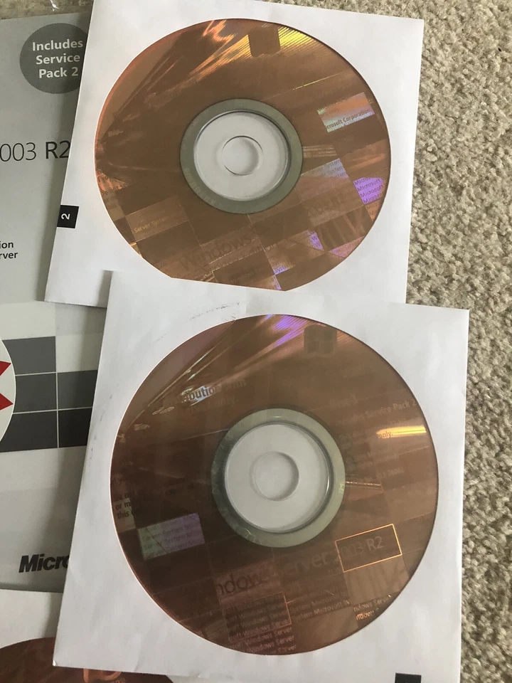 Windows Server 2003 R2 Standard Edition 1-4cpu 32/64bit versions OEM Opened - Image 3 of 4
