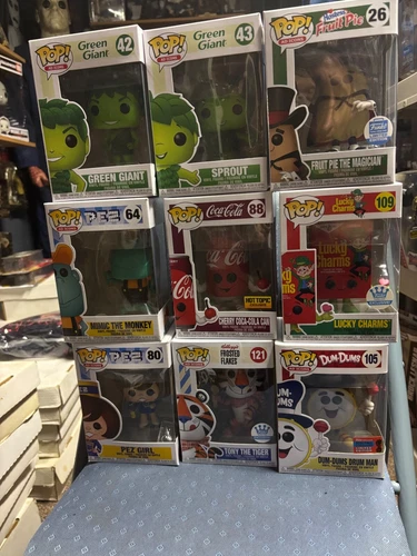 FUNKO POP AD ICONS Lot of (9) w/Exclusives