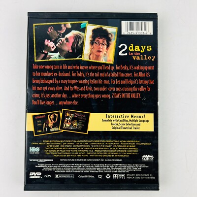 2 Days in the Valley DVD Teri Hatcher Jeff Daniels Danny Aiello