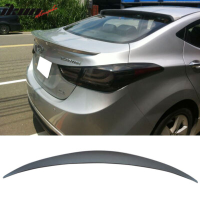 Fit 11-15 Hyundai Elantra (Avante MD) Euro Style Rear Trunk Spoiler Unpainted