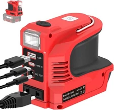 220W Portable Power Inverter for Einhell 18V Battery DC 18V to AC 120V 220V