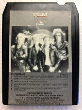 *** QUEEN THE GAME 8 TRACK TAPE NICE FACE PLAYS GREAT NEW/PAD SPLICE ***