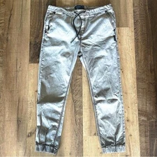 Silver Jeans Jogger Ash Brown Khaki Men’s Size Large
