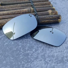 LensOcean Polarized Replacement lenses for-Oakley Monster Pup - Silver