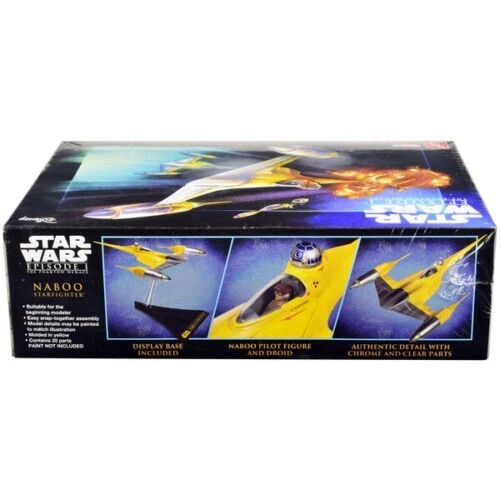 AMT 1/48 Scale SNAP IT Model Kit Naboo Starfighter-Star Wars: 'Episode I' 1376 - Image 3 of 4