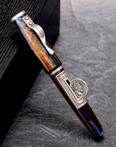Marlen Aureus Fountain Pen with Coin Filling System - Limited Edition 810 pcs - Picture 8 of 21