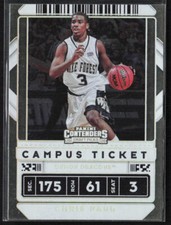 2020 Panini Contenders Draft Picks Campus Ticket Chris Paul #38