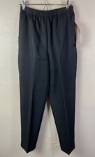 NEW Briggs New York Women  s Straight Black Dress Pants Size 10P