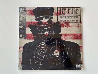 ICE CUBE - DEATH CERTIFICATE 2LP - 25TH ANNIVERSARY LP - PRIORITY - 602557420630