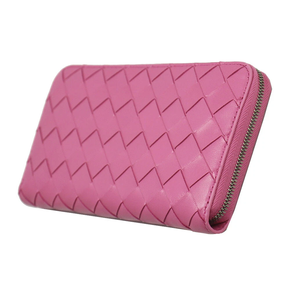 Bottega veneta pink clearance wallet