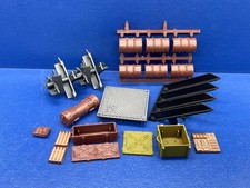 Gelände - Panzersperren + Munitionskisten für Warhammer 40K