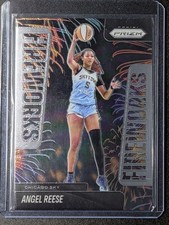 2025 Panini Prizm WNBA #11 Angel Reese Fireworks