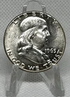 1963 BU Franklin Half Dollar Philadelphia 50C Business Strike 90% Silver