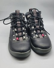 Woman's Size 6 Black Chacos Waterproof Eco Tread Tie Shoes Booties S1