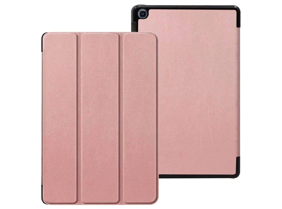 Cover per Samsung Galaxy Tab A 10.1 2019 e Vetro Protettivo Rosa Gold - Immagine 2 di 3