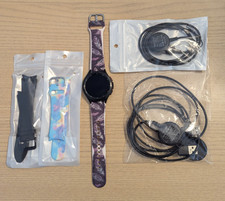 Samsung Galaxy Watch SM-R800 AMOLED Smartwatch 46mm Stainless Steel - Black SR