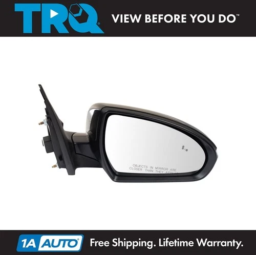 TRQ Right Mirror Manual Folding with Housing Turn Signal Fits Hyundai HY1321260