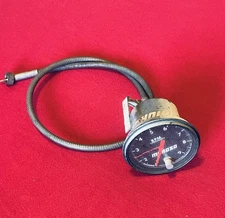 MOROSO 9K RPM TACHOMETER  CABLE DRIVE with Cable  HOT ROD GASSER