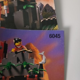 Lot of 2 Lego Ninja System Instruction Manual 6045 6088 Manuals Only