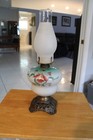 2 Antique Hurricane Lamps — photo 4