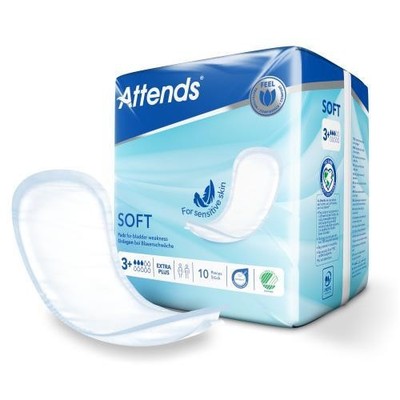 2x ATTENDS Soft 3+ extra plus 10 ST