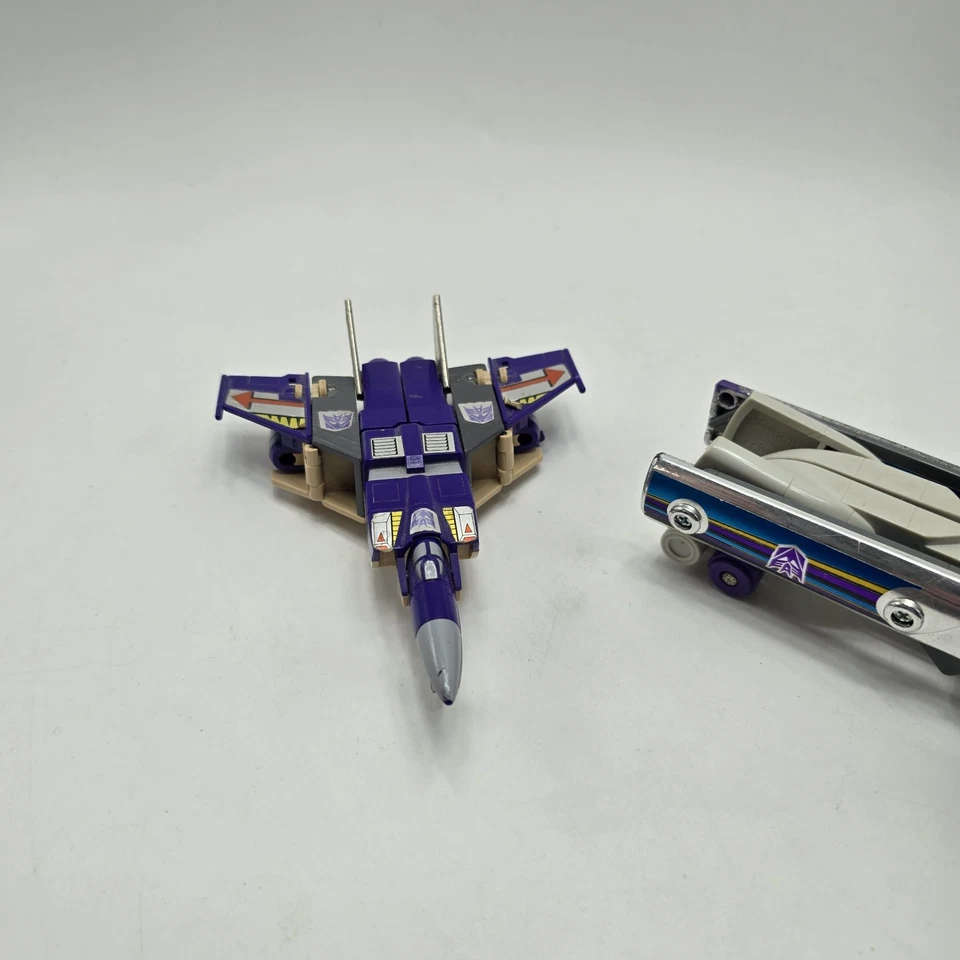 Vintage G1 Transformers 1986 Octane & Blitzwing Triple Changers Incompletr - Image 4 of 4