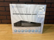 Amcrest NV4108-HS 4K NVR (8CH 1080p/3MP/4MP/5...