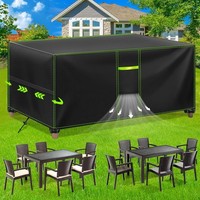Abdeckung GartenmöBel Wasserdicht Winterfest 420D Oxford Rechteckig 125X63X74Cm