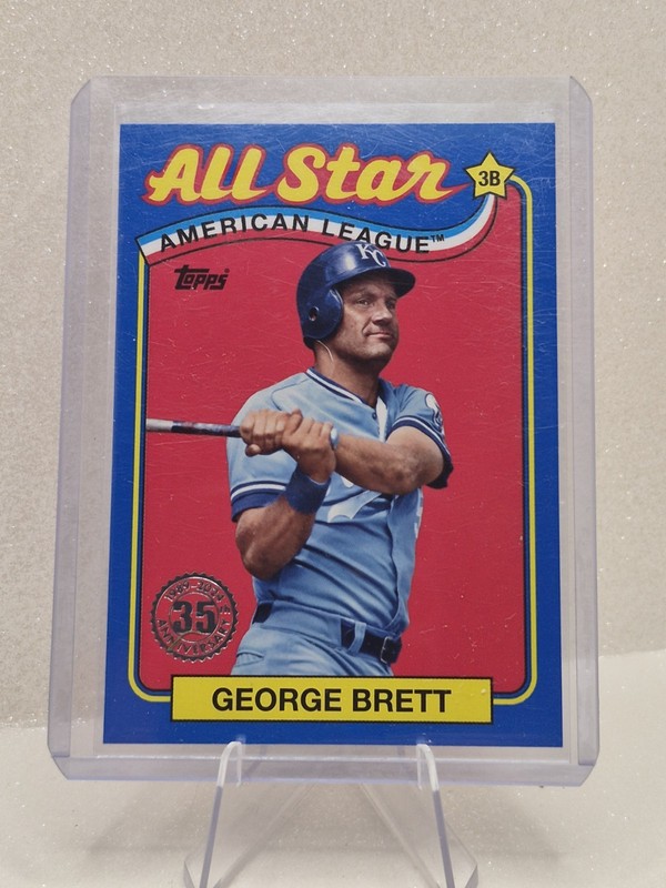 2024 Topps Series 2 - 1989 Topps Baseball All-Stars George Brett #89ASB-39 Blue
