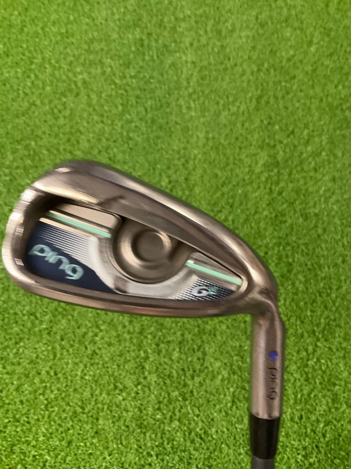 "Ping Golf Gle 9 Hierro Punto Azul 65 Grafito Senior Eje Diestro Golf 36""" Foto 2 de 4