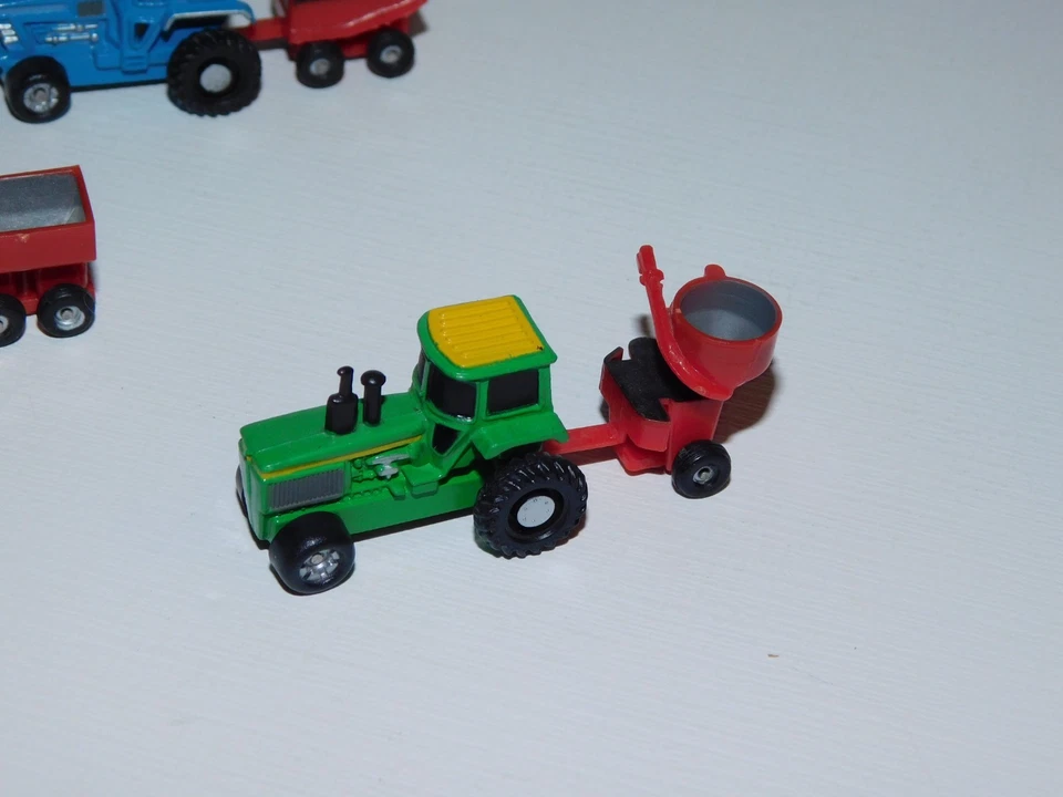 Funrise Micro Action Farm Tractors Diecast x5 LOT 1989 - MORE IN STORE! - Image 4 of 4