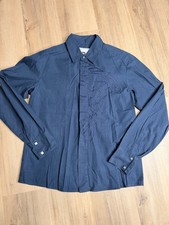 Versace Men’s Long Sleeve Dress Shirt Size M Embroided Logo