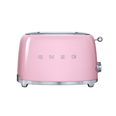 Smeg Toaster 50's Style TSF01PKEU Pink 220 - 240 V