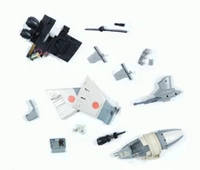 B-Wing Parts *U-PICK** Wing Gun Tail Electronics Battery Cover Star Wars Vintage