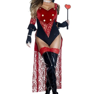 Forplay Women's Royal Treatment Sexy Storybook Costume Adult Costume, red, M/L