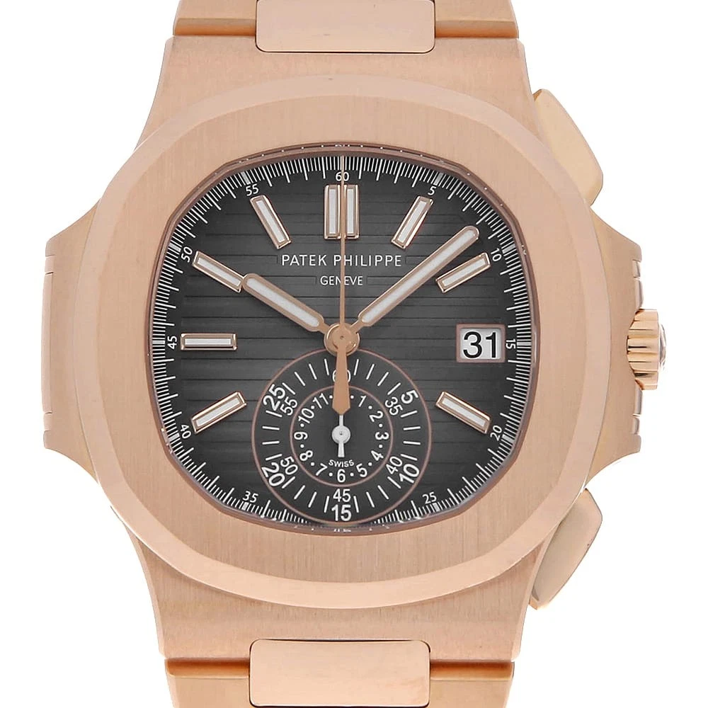 Patek Philippe — PATEK PHILIPPE Nautilus Chronograph Discontinued Models 5980/1R-001 second h...