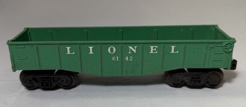 Vintage Posguerra Lionel 6142 Verde Góndola Coche Calibre O27 Tren Material Rodante | Zustand: Used